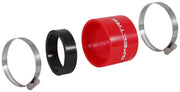 Spectre Coupler 3in. (PVC) w/Insert - Red Spectre Silicone Couplers & Hoses