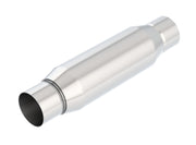 Borla CrateMuffler Resonator Option 2.5in Center/Center 3.5in Round x 10in Borla Muffler