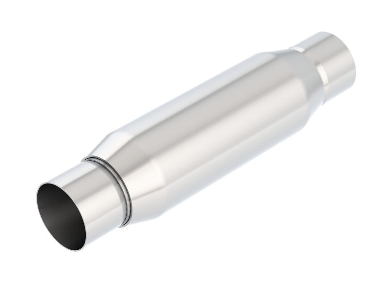 Borla CrateMuffler Resonator Option 2.5in Center/Center 3.5in Round x 10in Borla Muffler