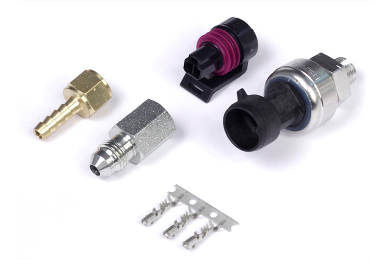 Haltech 7 Bar TI MAP Sensor 1/8 NPT w/Plug & Pins/-4 AN & 5mm Hosetail Adaptors Haltech Data Acquisition