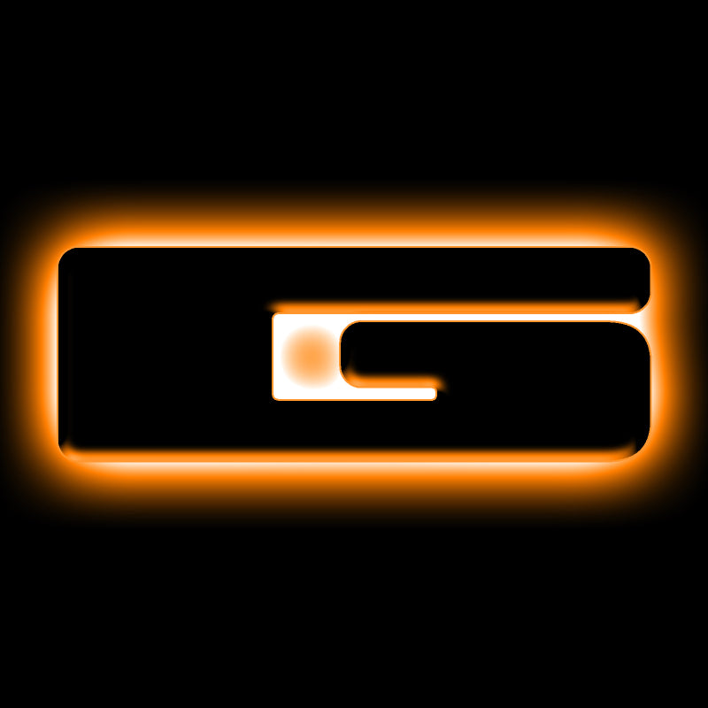 ORACLE Lighting Universal Illuminated LED Letter Badges - Matte Blk Surface Finish - G ORACLE Lighting Light Accessories and Wiring