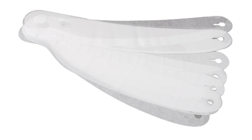 RaceQuip Pro 2mm Clear Helmet Face Shield Tear-Offs - Pack of 20 203213RQP RACEQUIP Autoparts