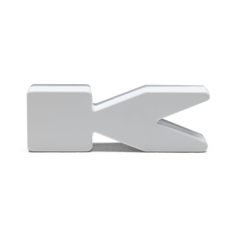 ORACLE Lighting Universal Illuminated LED Letter Badges - Matte Wht Surface Finish - K ORACLE Lighting Light Accessories and Wiring