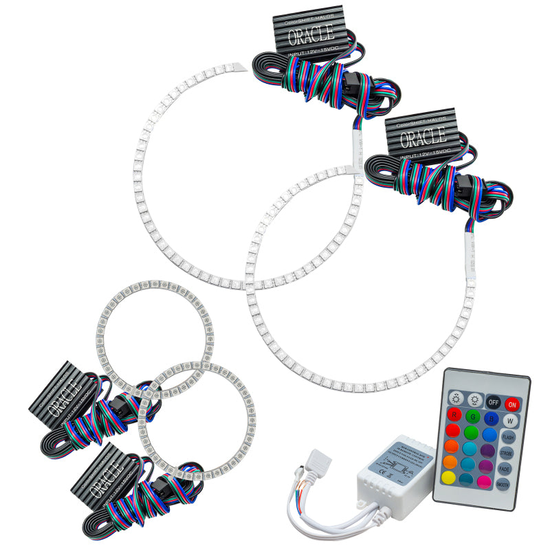 Oracle Ford F-150 04-08 Halo Kit - ColorSHIFT w/ Simple Controller ORACLE Lighting Headlights