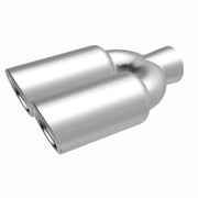 MagnaFlow Tip 1-Pk Dual Rnd DW 3x10 2.25ID Magnaflow Tips