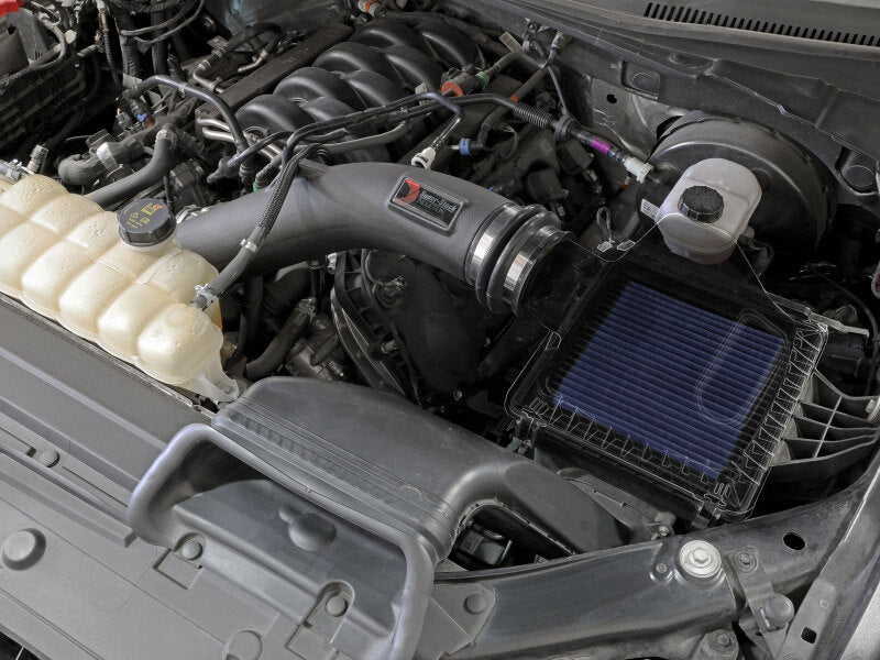 aFe Super Stock Induction System Pro 5R Media 15-20 Ford F-150 V8-5.0L aFe Cold Air Intakes