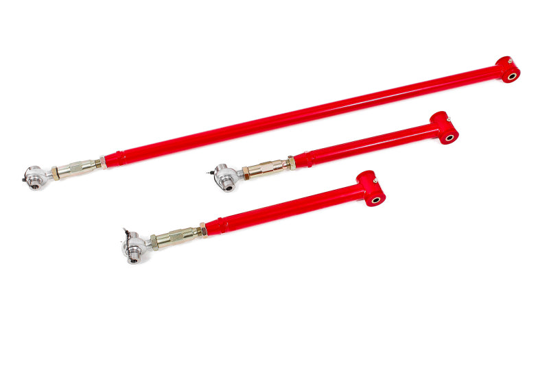 BMR 82-02 3rd Gen F-Body On-Car Adj. Rear Suspension Kit Poly/Rod End - Red BMR Suspension Suspension Packages