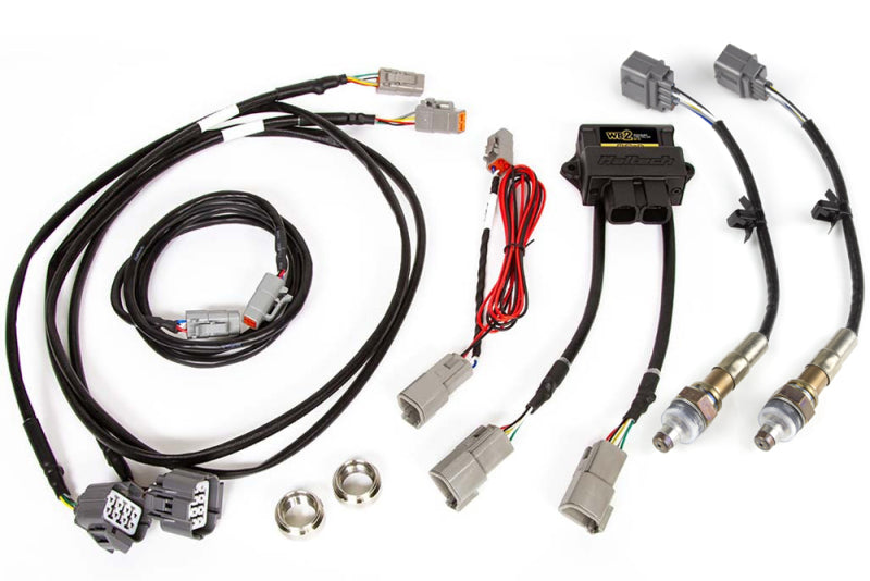 Haltech WB2 NTK Dual Channel CAN O2 Wideband Controller Kit Haltech Gauge Components