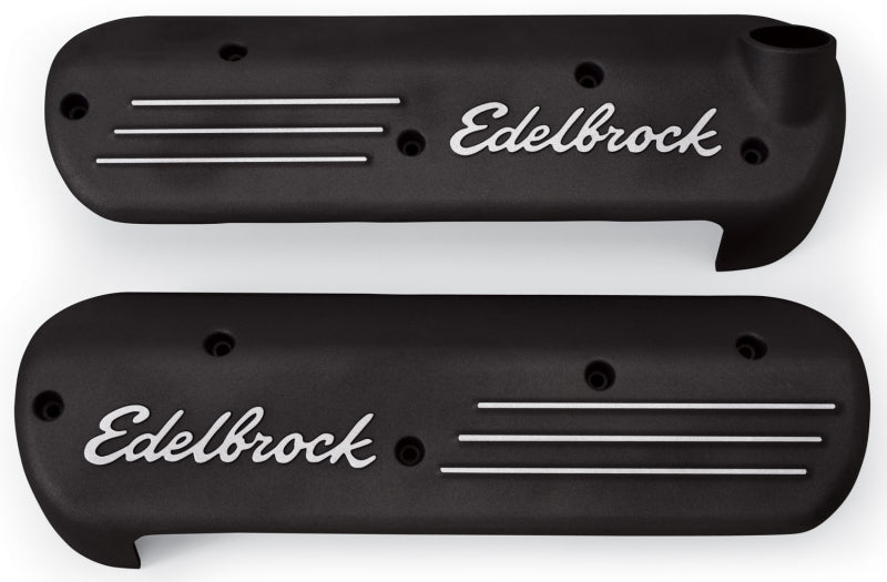 Edelbrock Coil Cover GM Gen 3 LS1 Black Coated Edelbrock Engine Covers