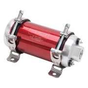 Edelbrock Fuel Pump Electric Quiet-Flo EFI 80 GPH -10 In -10 Out Red/Clear Edelbrock Fuel Pumps