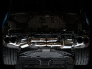 AWE Tuning 2020 Chevrolet Corvette (C8) Touring Edition Exhaust - Quad Diamond Black Tips AWE Tuning Catback