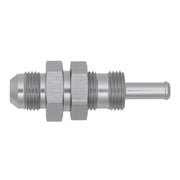 DeatschWerks 8AN Male Flare to Straight 5/16in Single Hose Barb - Anodized DW Titanium DeatschWerks Fittings