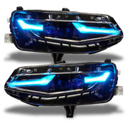 Oracle 19-21 Chevy Camaro LS/LT RGB+A Headlight DRL Kit - ColorSHIFT w/ RF Controller ORACLE Lighting Headlights