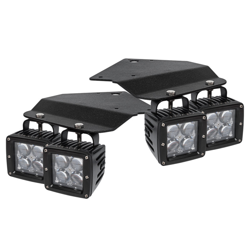 Oracle 10-14 Ford Raptor Fog Light Replacement Brackets/Lights ORACLE Lighting Brackets