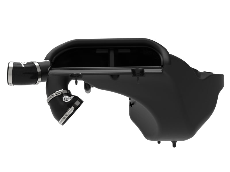 aFe 21-22 Ford F-150 Raptor V6-3.5L(tt) Momentum XP Cold Air Intake System Blk w/ Pro Dry S Filter aFe Cold Air Intakes
