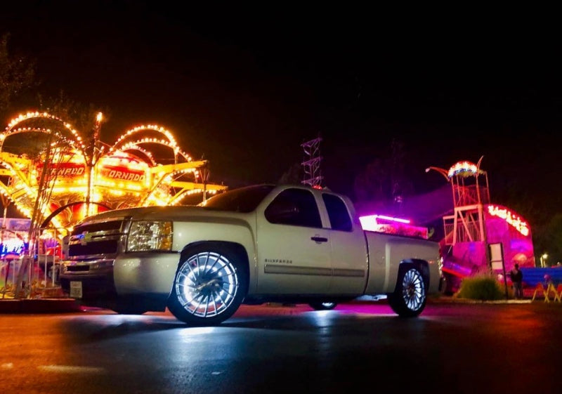 Oracle LED Illuminated Wheel Rings - Double LED - White ORACLE Lighting Light Strip LED