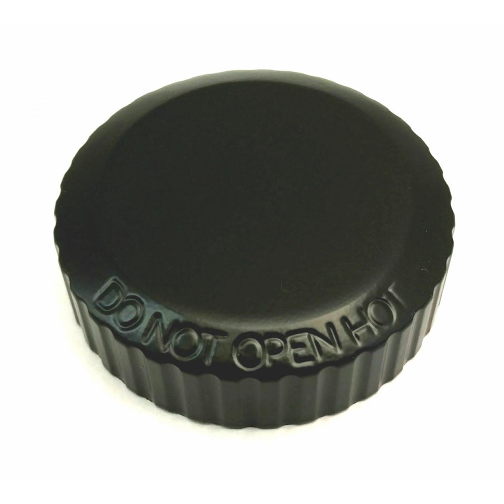 Coolant Cap Cover Aluminum Satin Black Roto-fab 10164109