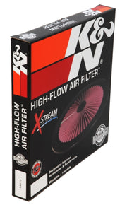 K&N X-Stream Top Filter X-Stream 16in OD - Black K&N Engineering Air Filters - Universal Fit