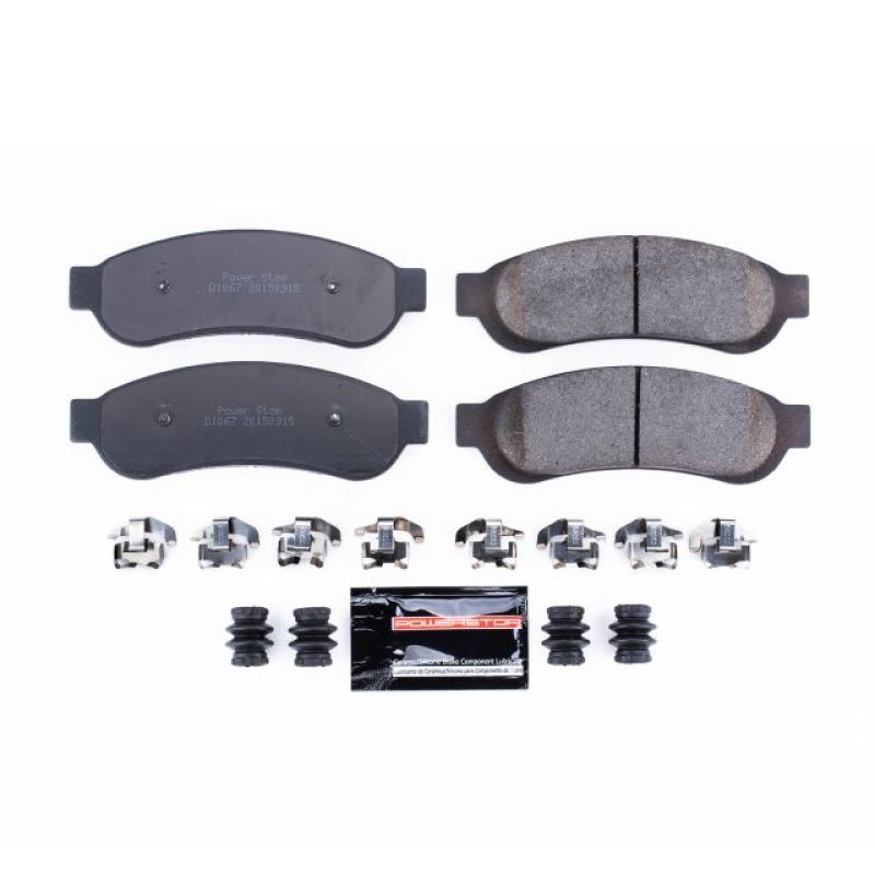 Power Stop 07-10 Ford F-250 Super Duty Rear Z23 Evolution Sport Brake Pads w/Hardware PowerStop Brake Pads - Performance