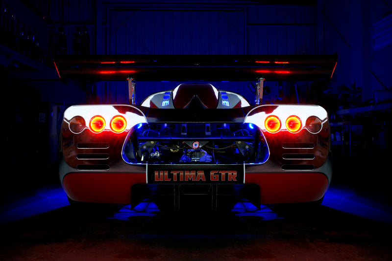 Oracle Ultima GTR LED Waterproof Tail Light Halo Kit - 4 Rings - Red ORACLE Lighting Fog Lights