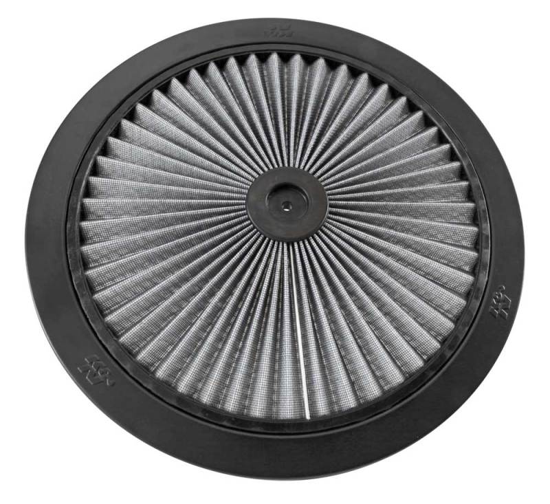 K&N X-Stream Top Filter 14in OD Black Round Lid K&N Engineering Air Filters - Universal Fit