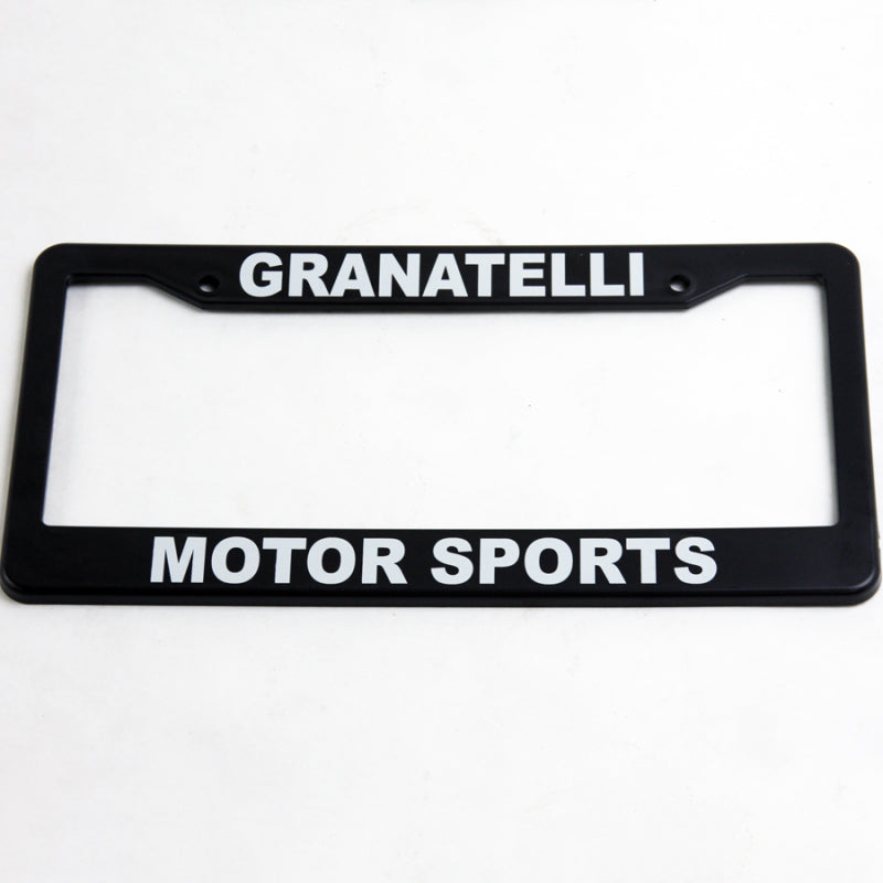 Granatelli Motor Sports License Plate Frame Granatelli Motor Sports License Frame