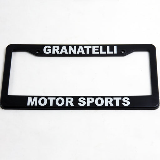 Granatelli Motor Sports License Plate Frame Granatelli Motor Sports License Frame