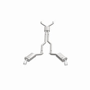 MagnaFlow Cat-Back Stainless Dual Split Rear Exit 4in Polished Tips 11-15 Chevy Camaro 3.6L V6 Magnaflow Catback