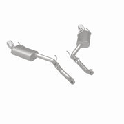 MagnaFlow Axle-Back Stainless Dual Split 4in Polished Tips 10-15 Chevrolet Camaro Convert. 3.6L V6 Magnaflow Axle Back