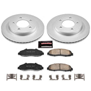 Power Stop 97-03 Ford F-150 Front Z17 Evolution Geomet Coated Brake Kit PowerStop Brake Kits - Performance Blank