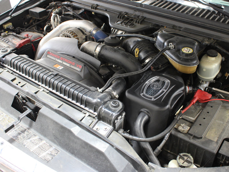 aFe Momentum HD PRO 10R Stage-2 Si Intake 03-07 Ford Diesel Trucks V8-6.0L (td) aFe Cold Air Intakes