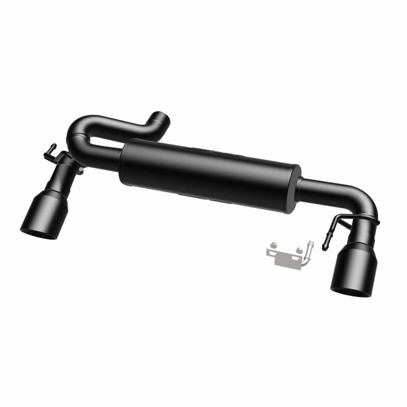 MagnaFlow 2021 Ford Bronco Street Series Axle-Back Exhaust w/ Dual Split Rear Style Exit- Black Tips
