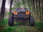 Oracle 7in High Powered LED Headlights - Black Bezel - ColorSHIFT No Controller ORACLE Lighting Headlights