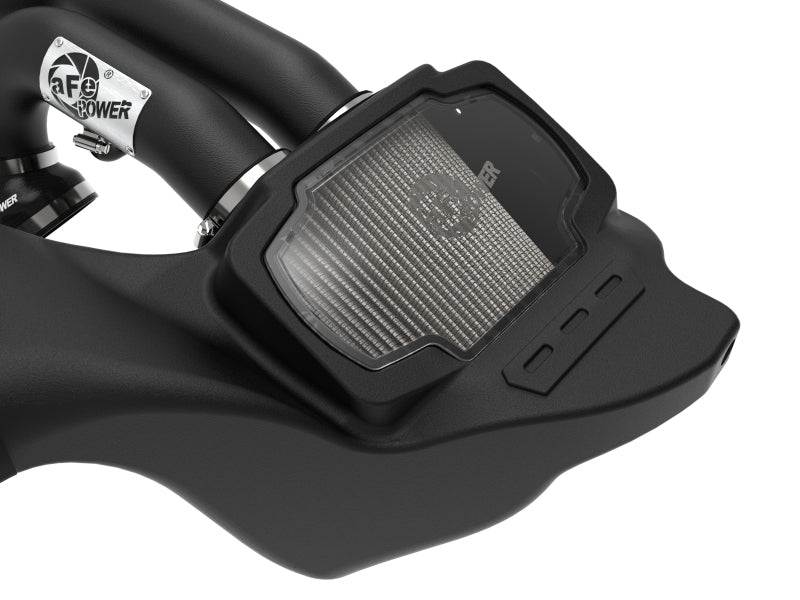 aFe 21-22 Ford F-150 Raptor V6-3.5L(tt) Momentum XP Cold Air Intake System Blk w/ Pro Dry S Filter aFe Cold Air Intakes