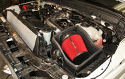 Spectre 11-14 Ford F250/350 V8-6.2L F/I Air Intake Kit - Polished w/Red Filter Spectre Cold Air Intakes