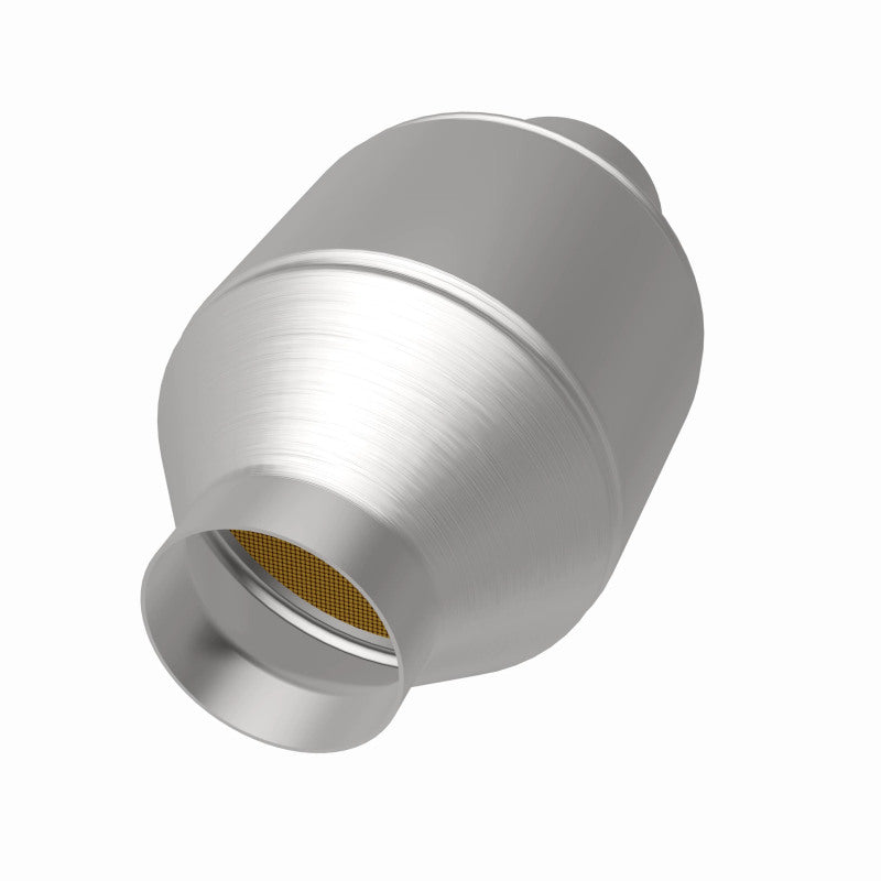 MagnaFlow Conv Univ 2.5in Inlet/Outlet Center/Center Round 3in Body L x 5in W x 8.75in Overall L