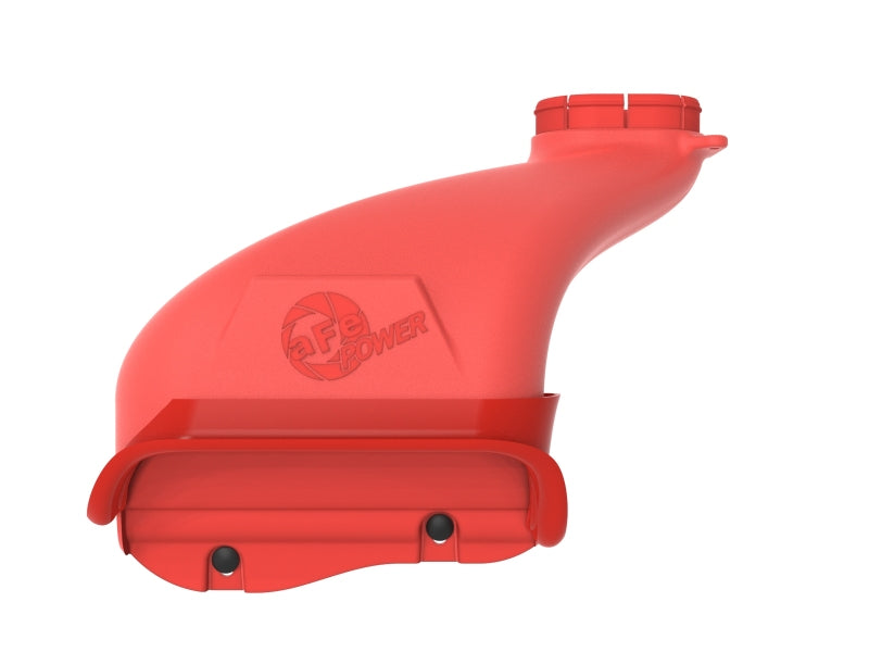aFe Rapid Induction Dynamic Air Scoop 2021+ Ford F-150V6/V8 - Red aFe Air Intake Components