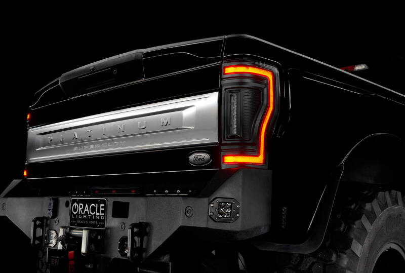 Oracle Lighting 17-22 Ford F-250/350 (Black Series) Flush Mount LED Tail Lights ORACLE Lighting Tail Lights