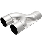 MagnaFlow Smooth Trans Y 2.50inch SS 90 deg. Magnaflow Y Pipes
