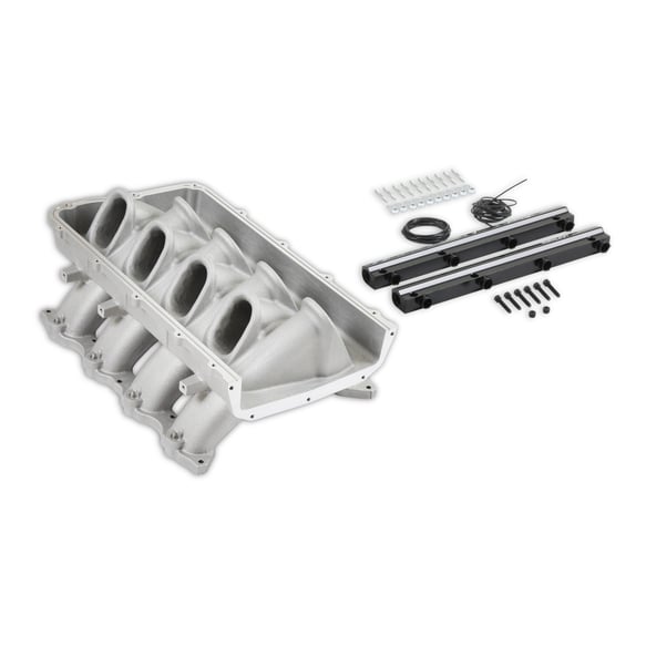 ULTRA LO-RAM BASE, FORD COYOTE FRONT FEED 300-921 HOLLEY EFI Autoparts