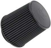 K&N Universal Rubber Filter-Round Tapered 4.5in Flange ID x 8in Base OD x 6.625in Top OD x 8in H K&N Engineering Air Filters - Universal Fit