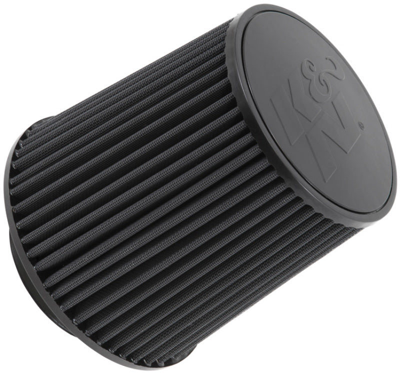 K&N Universal Rubber Filter-Round Tapered 4.5in Flange ID x 8in Base OD x 6.625in Top OD x 8in H K&N Engineering Air Filters - Universal Fit