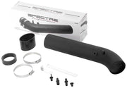 Spectre Universal Intake Tube Kit 3in. - Aluminum - Black Spectre Aluminum Tubing