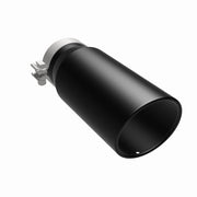 MagnaFlow Tip Stainless Black Coated Single Wall Round Single Outlet 5in Dia 4in Inlet 13in L Magnaflow Catalytic Converter Universal