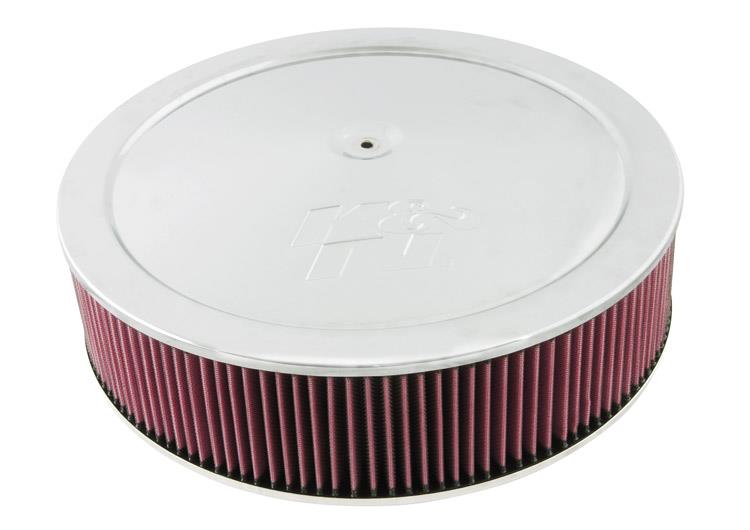 K&N 7-5/16in Flange 16india 4-1/16in h 1in Drop Base K&N Engineering Air Filters - Universal Fit