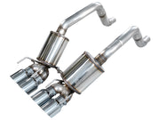 AWE Tuning 09-13 Chevrolet Corvette 6.2L Touring Edition Axle-Back Exhaust w/ Chrome Silver Tips AWE Tuning Axle Back