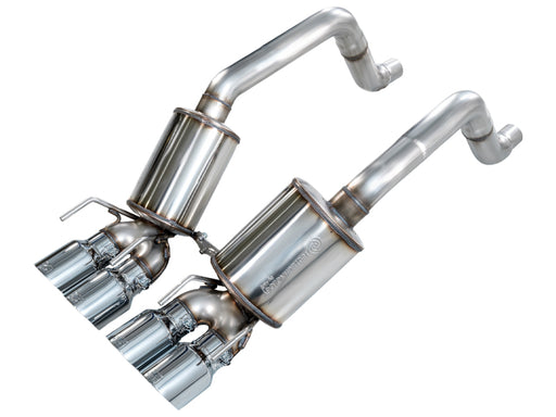 AWE Tuning 05-07 C6 Chevrolet Corvette 6.0L Touring Edition Axle-Back Exhaust w/ Chrome Silver Tips AWE Tuning Axle Back