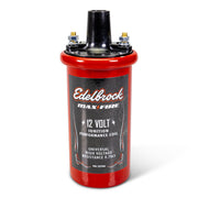 Edelbrock Ignition Coil - Electric Oil Filled - .70 PR Red w/ Black Top Edelbrock Ignition Coils - Upgrade