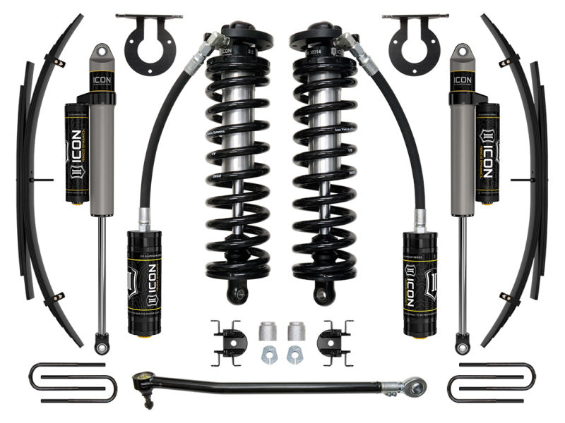 ICON 17-23 Ford F250/F350 2.5-3in Stage 3 Coilover Conversion System w/ Expansion Pack ICON Coilover Components