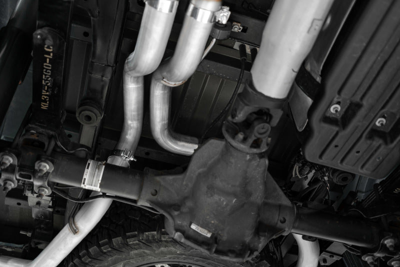 MBRP 17-20 Ford F-150 Raptor 3.5L Ecoboost Dual Rear Exit T409 3in Resonator Back Exhaust System MBRP Catback